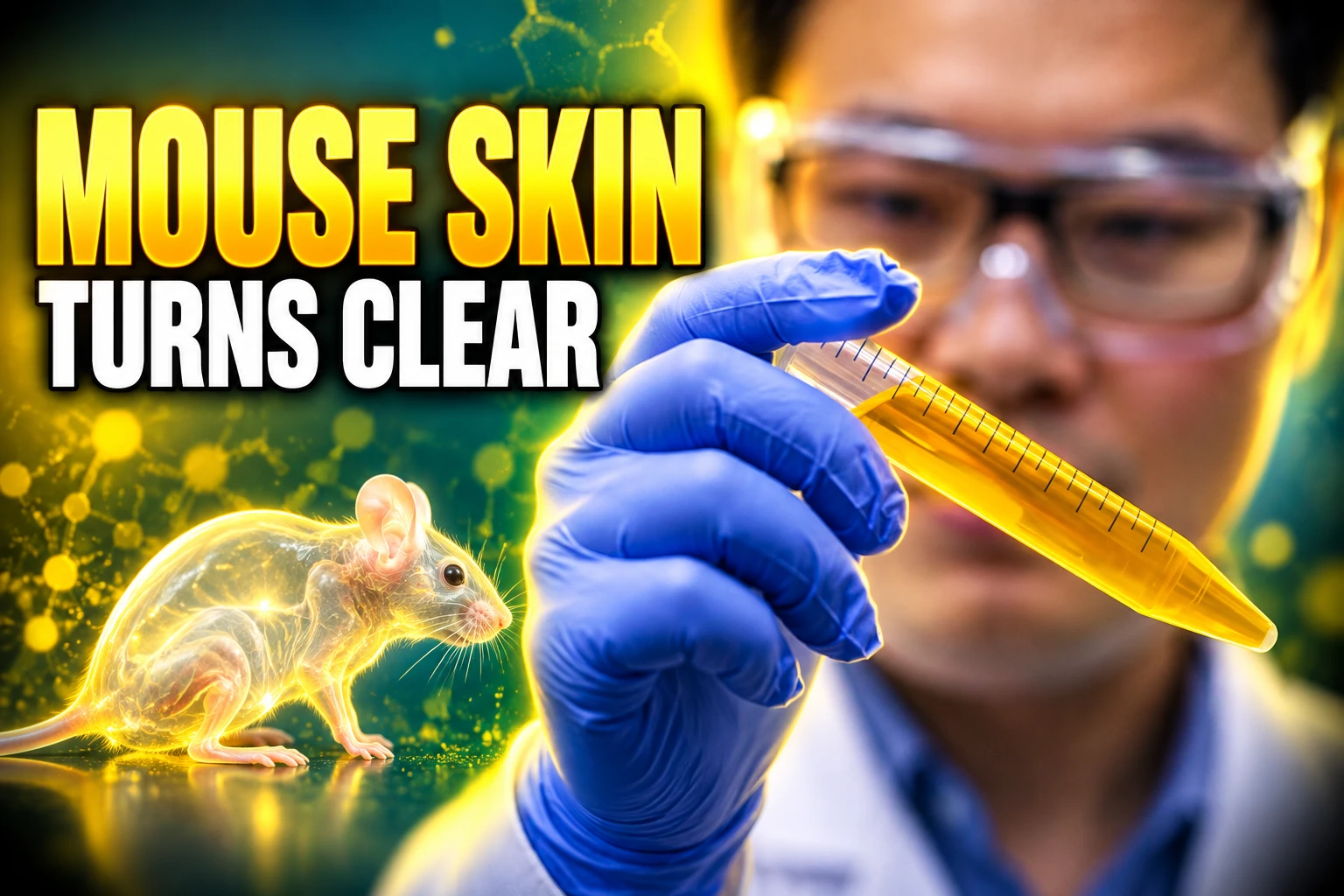 tartrazine mouse skin transparent human trial withdrawn
