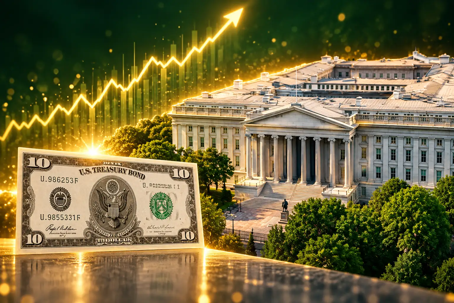 Treasury 10-year yield touches 5.36 percent